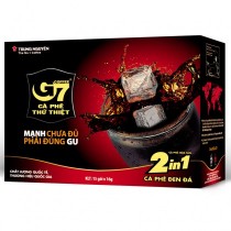 Cà phê hòa tan G7 2in1 cafe đen đường